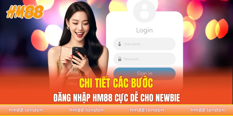 Chi tiết các bước đăng nhập HM88 cực dễ cho newbie