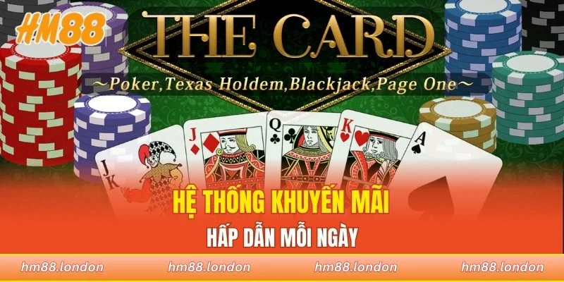 Hệ thống khuyến mãi hấp dẫn mỗi ngày
